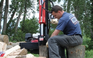 Vertical Log Splitter