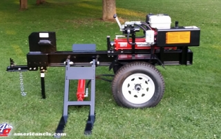 High Boy Hydraulic Log Lift Plus 4-Way Splitting Wedge and Steel Fenders